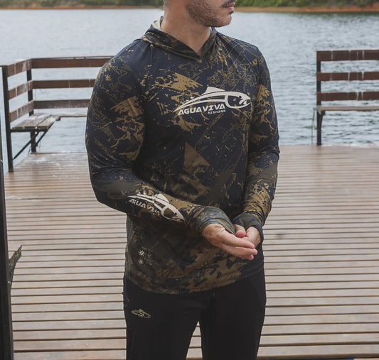 CAMISA DE CAPUZ LAKE PATROL LIGHT