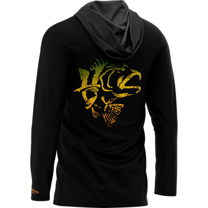 CAMISA DE CAPUZ PRÓ ANGLER POLIAMIDA AÇU