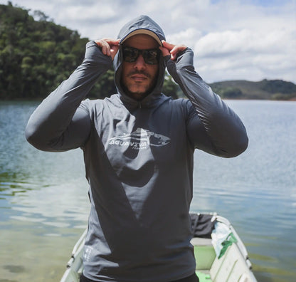 CAMISA DE CAPUZ PRÓ ANGLER POLIAMIDA