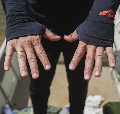 CAMISA DE CAPUZ PRÓ ANGLER POLIAMIDA AÇU