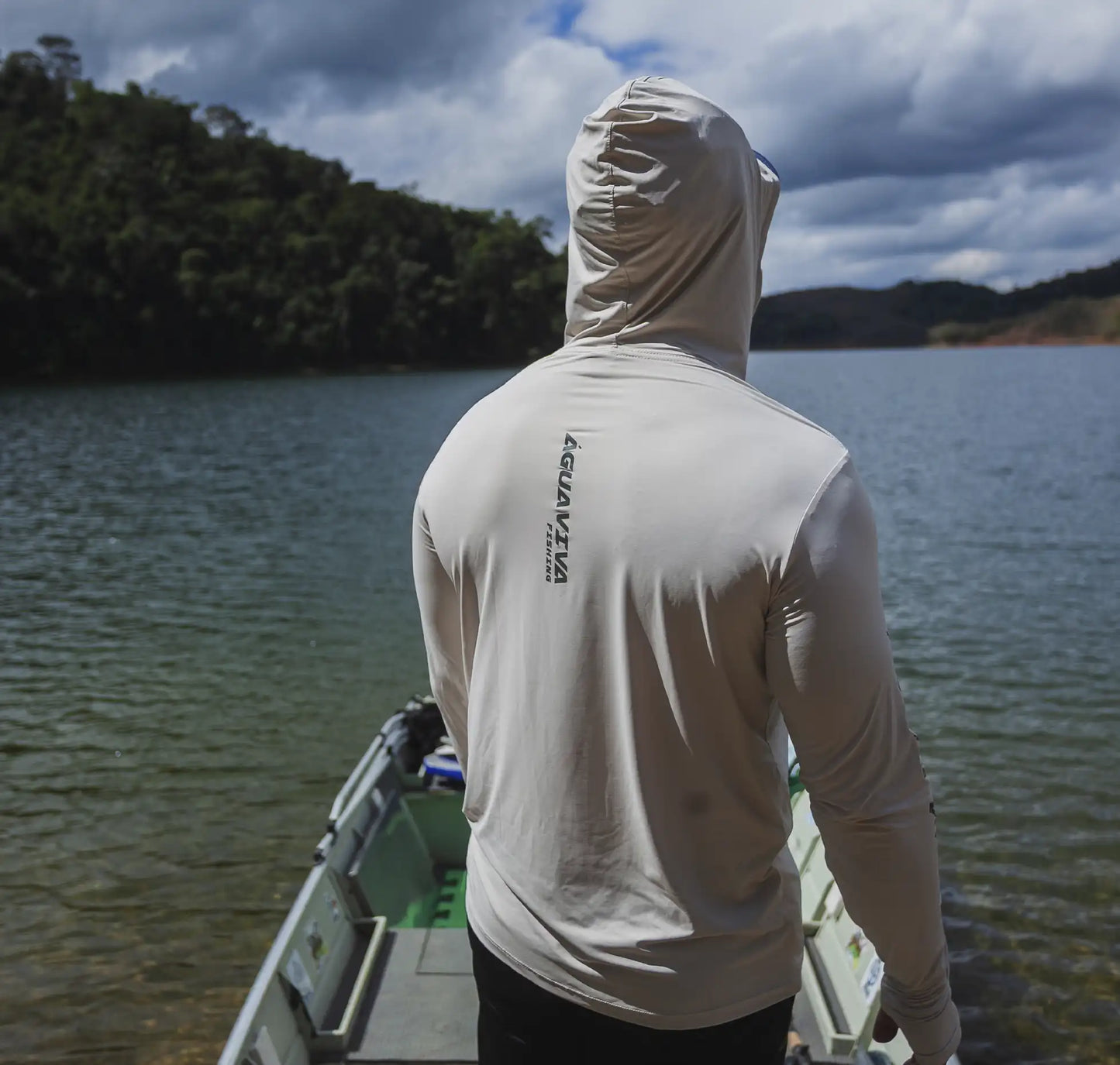 CAMISA DE CAPUZ PRÓ ANGLER POLIAMIDA