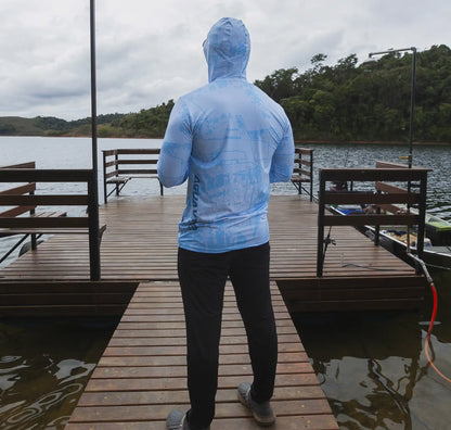 CAMISA DE CAPUZ LAKE PATROL LIGHT