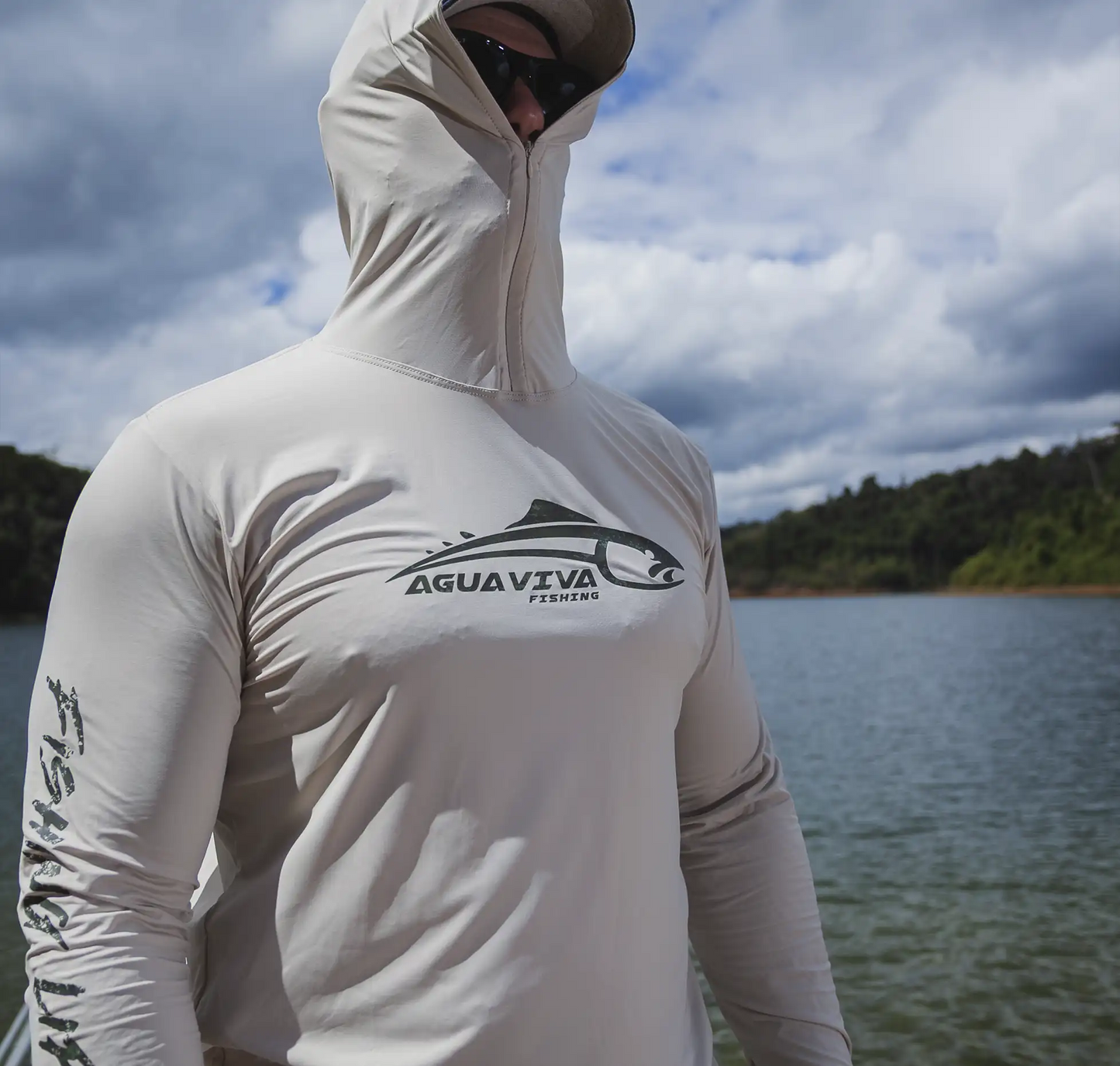 CAMISA DE CAPUZ PRÓ ANGLER POLIAMIDA