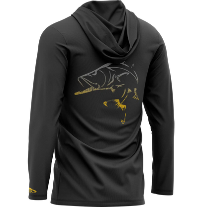 CAMISA DE CAPUZ PRÓ ANGLER POLIAMIDA ROBALO
