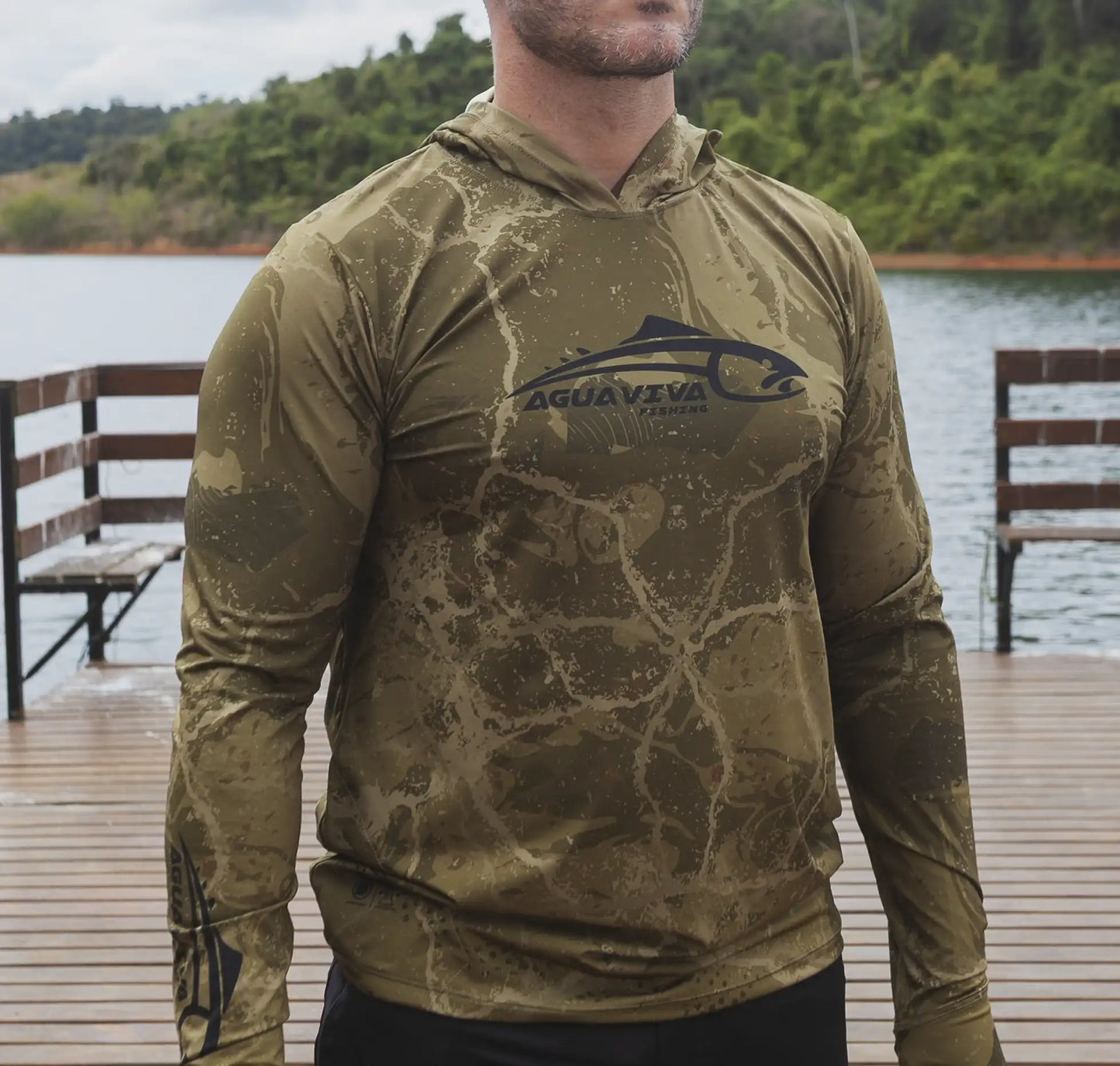 CAMISA DE CAPUZ LAKE PATROL LIGHT