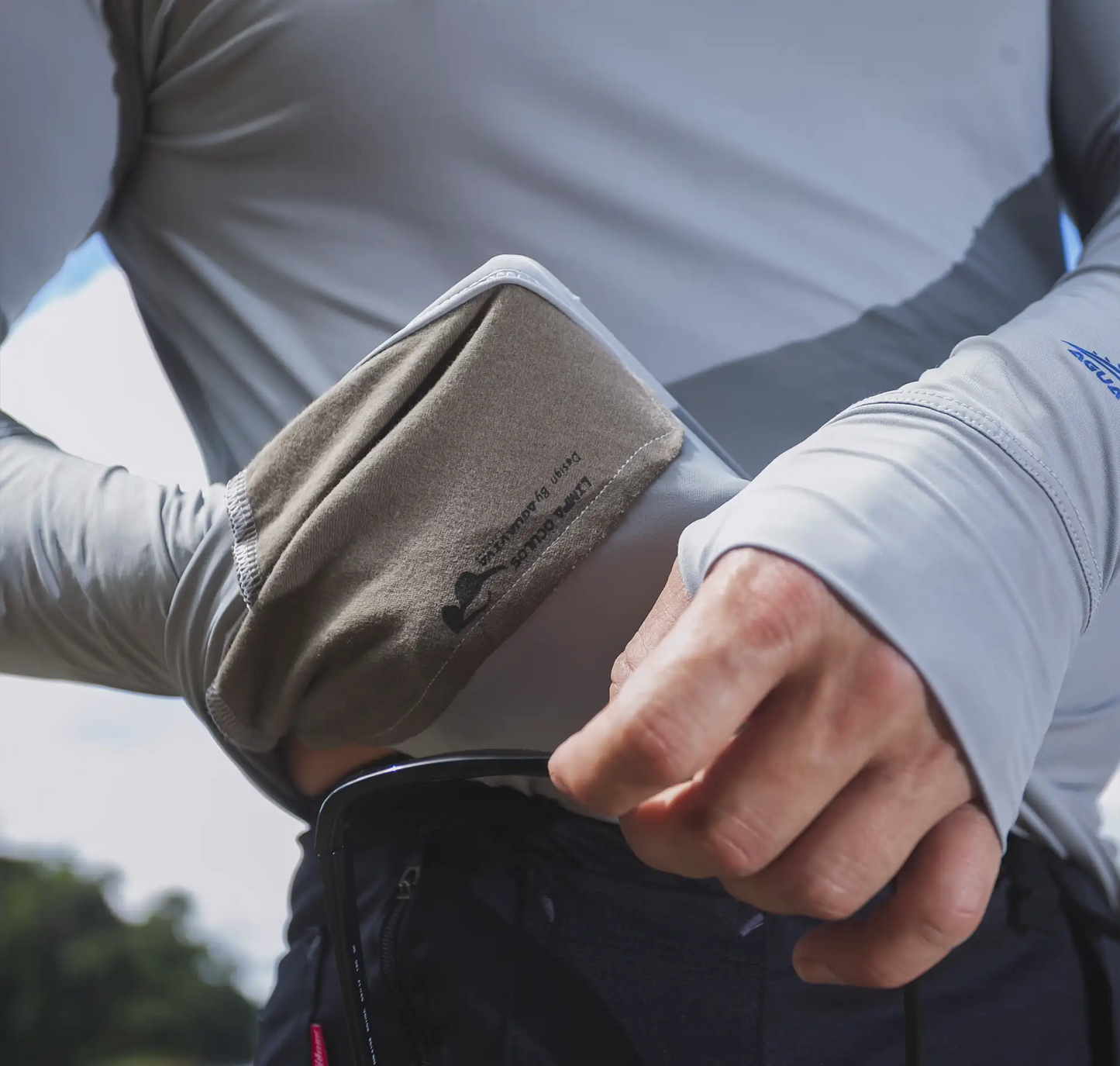 CAMISA DE CAPUZ PRÓ ANGLER POLIAMIDA