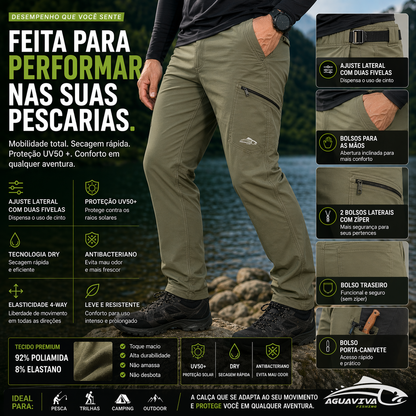 CALÇA EXPLORER EVO VERDE OLIVA