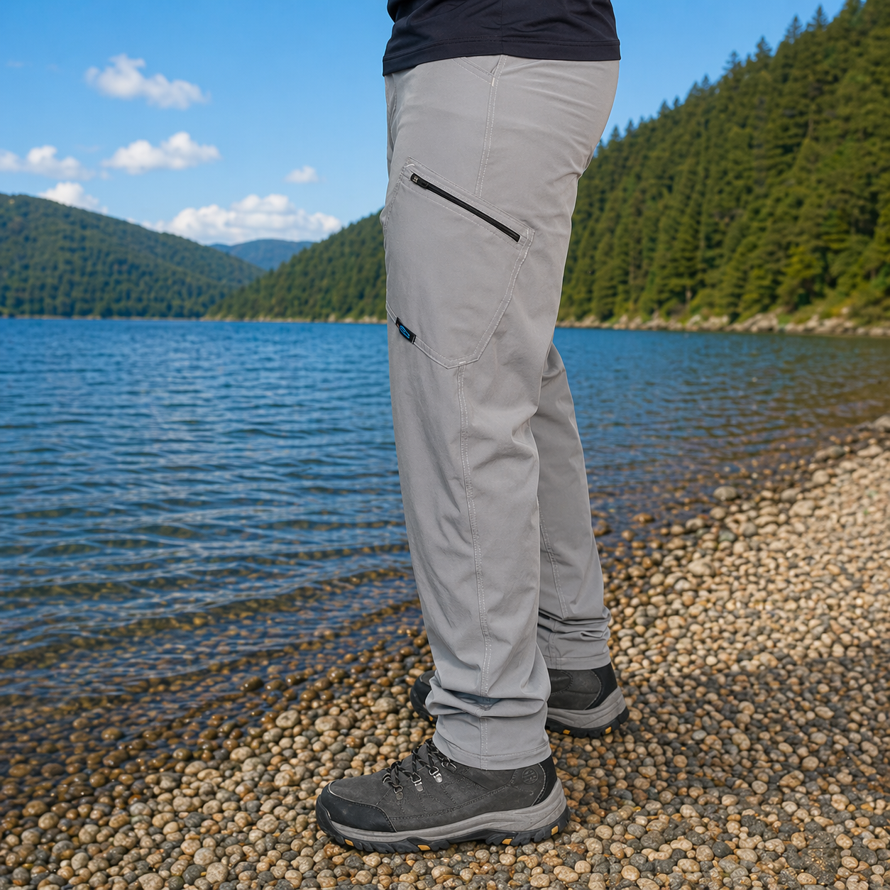 CALÇA EXPLORER EVO CINZA CLARO