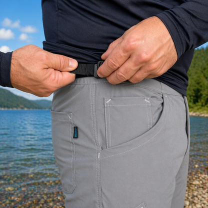 CALÇA EXPLORER EVO CINZA CLARO